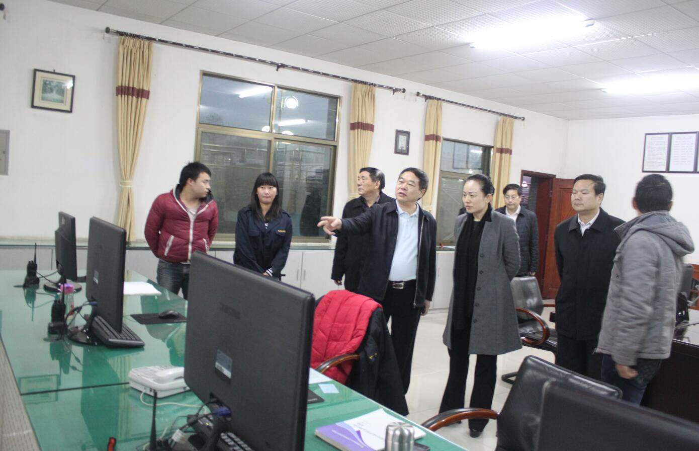 2014年1月，时任怀化市市长李晖莅临AG手机在线官网_ag（中国）调研.JPG